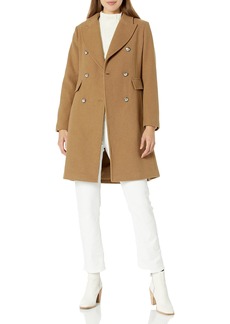 Vince Camuto womens Military Wool Blend Coat   US