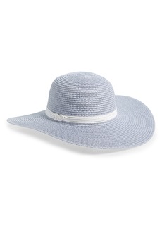 Vince Camuto Woven Floppy Hat in Chambray at Nordstrom Rack
