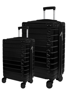 Vince Camuto Zeke 20" Harshell Spinner Suitcase in Black at Nordstrom Rack