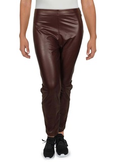 Vince Camuto Womens Faux Leather Pull On Leggings
