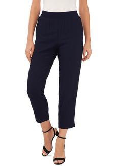 Vince Camuto Womens High Rise Cropped Straight Leg Pants