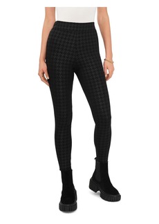 Vince Camuto Womens Houndstooth Pull On Leggings