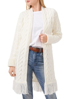 Vince Camuto Womens Long Open front Cardigan Sweater
