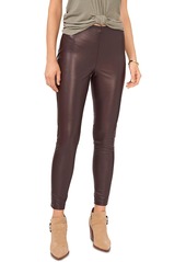 Vince Camuto Womens Pleather Stretch Pants