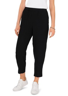 Vince Camuto Womens Rumple Twill Pull On Cropped Pants