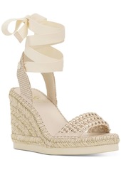 Vince Camuto Womens Slingback Open Toe Wedge Sandals
