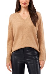 Vince Camuto Womens V Neck Fall Pullover Sweater