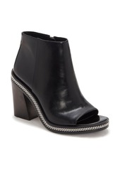 Vince Camuto Bitnny Open Toe Bootie in Black at Nordstrom