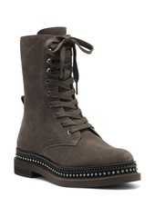 Vince Camuto Branda Combat Boot in Sable Suede at Nordstrom
