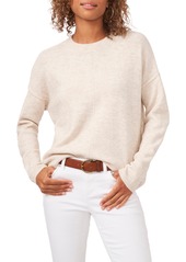 Vince Camuto Exposed Seam Crewneck Sweater in Malted Brown at Nordstrom Rack