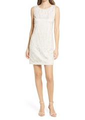Vince Camuto Embroidered Sheath Cocktail Dress