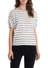Vince Camuto Puff Sleeve Top in New Ivory at Nordstrom
