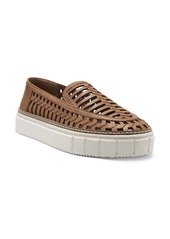 Vince Camuto Romeena Cutout Platform Slip-On Sneaker in Tawny Birch Two Tone Lux at Nordstrom
