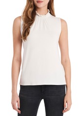 Women's Vince Camuto Smocked Neck Sleeveless Top