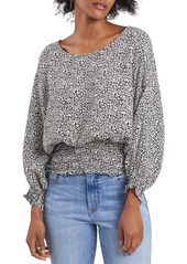 Vince Camuto Smocked Top