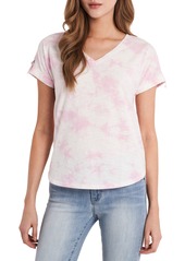 Vince Camuto Tie Dye T-Shirt in Dusty Blossom at Nordstrom