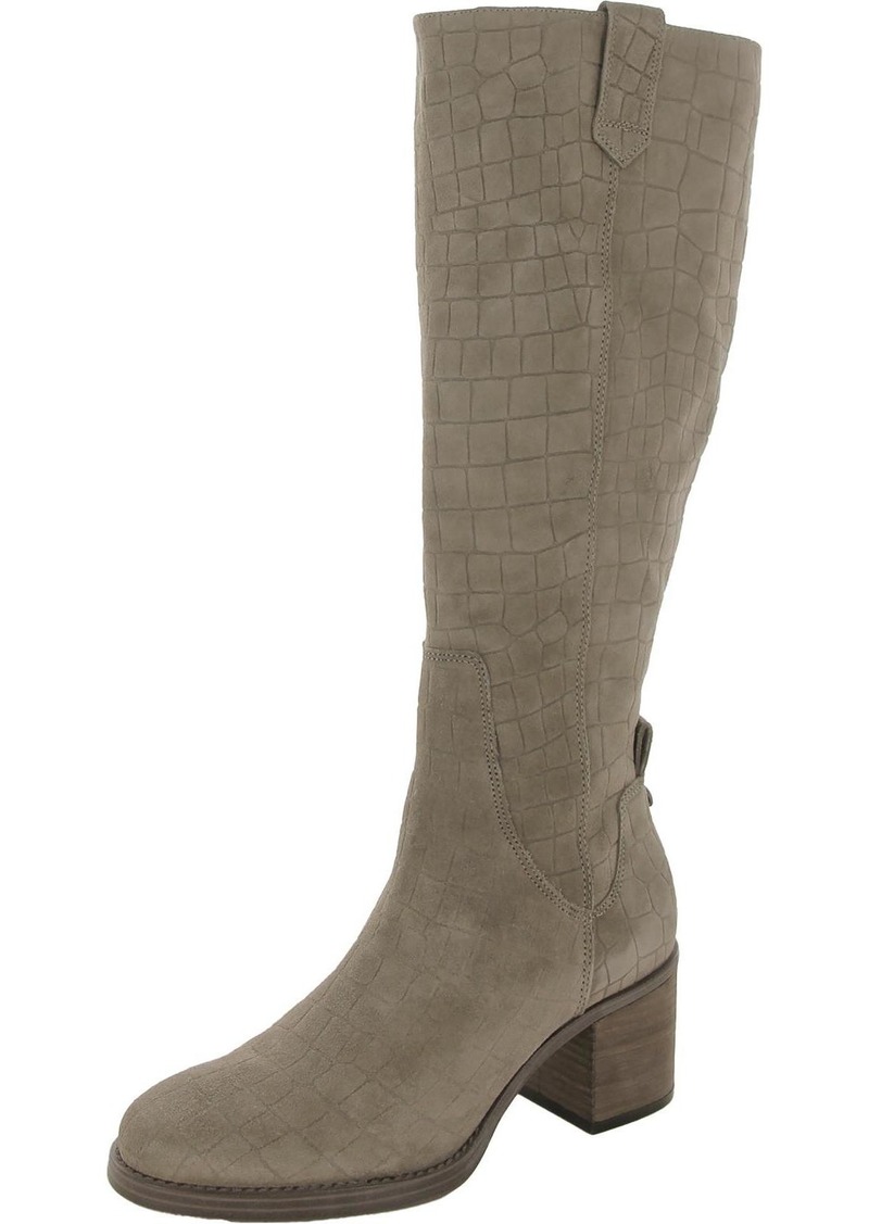Vince Camuto Zanilla Womens Suede Wide Calf Knee-High Boots