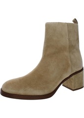 Vince Camuto Zeorsh Womens Leather Round toe Ankle Boots