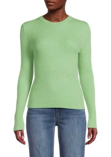 Vince Cashmere & Silk Ribbed Sweater