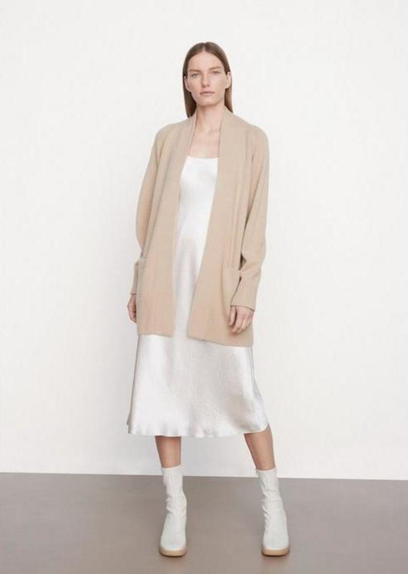 Vince Cashmere Open-Front Cardigan