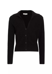 Vince Cashmere Polo Cardigan