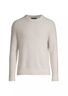 Vince Cashmere Thermal Crewneck Sweater