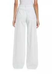 Vince Celestine Cotton Twill Wide-Leg Trousers