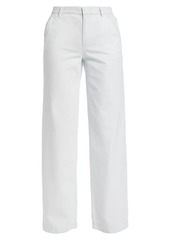 Vince Celestine Cotton Twill Wide-Leg Trousers