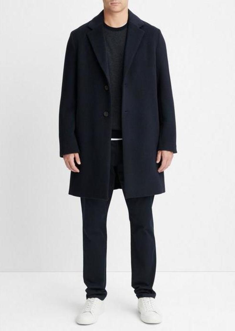 Vince Classic Italian Wool-Blend Coat