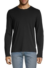 Vince Classic Long-Sleeve Cotton T-Shirt