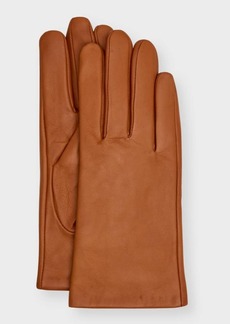 Vince Classic Nappa Leather & Cashmere Gloves 