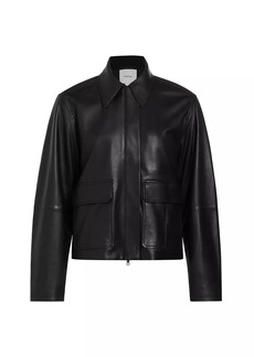 Vince Clean Leather Jacket