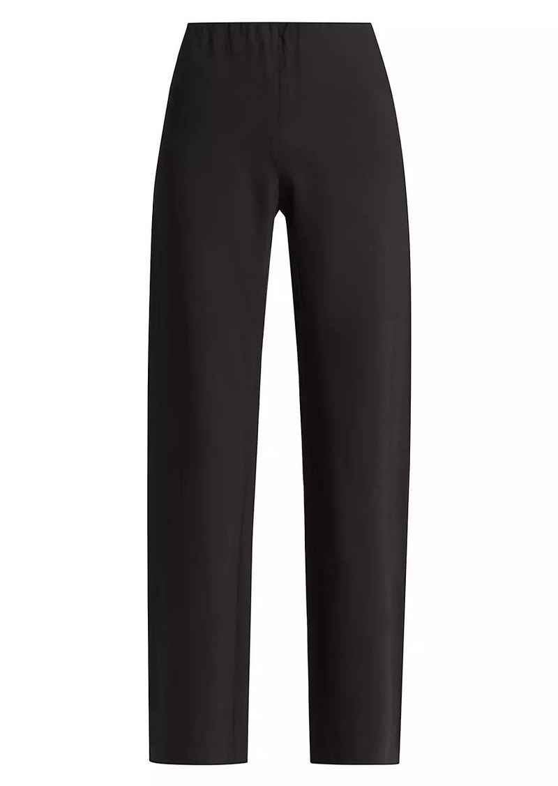 Vince Cotton-Blend Straight-Leg Pants