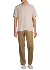 Vince Cotton Relaxed-Fit Chino Pants