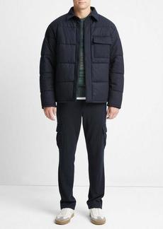 Vince Cozy Wool Quilted Jacket