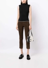 Vince cropped suede trousers