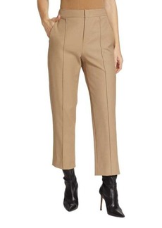 Vince Cropped Tapered Stove Pipe Pants
