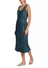 Vince Crushed Bias Strip Tank Dress