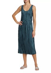 Vince Crushed Bias Strip Tank Dress