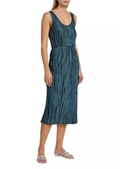 Vince Crushed Bias Strip Tank Dress