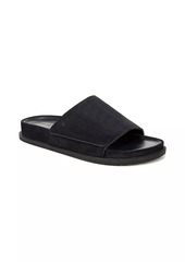 Vince Del Rey Suede Slide Sandals