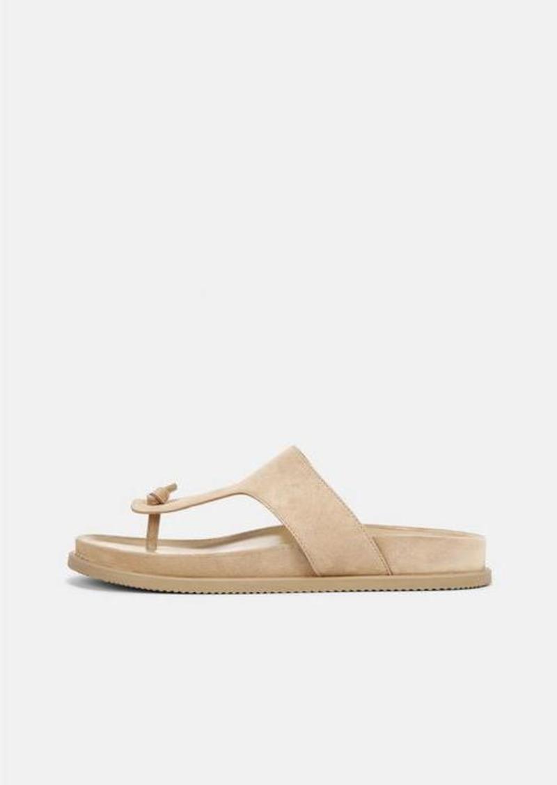 Vince Diego Suede Thong Sandal
