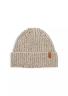 Vince Donegal Rib-Knit Cashmere Beanie