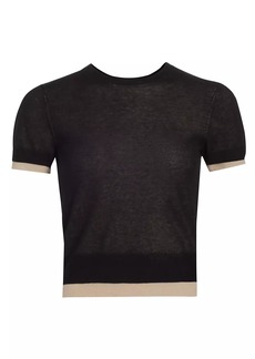 Vince Double Layer T-Shirt