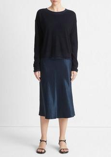 Vince Double-Layer Wool-Blend Sweater