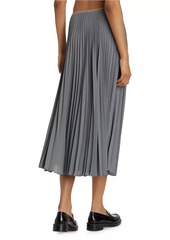 Vince Draped Pleated Skirt