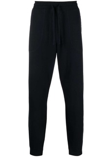 Vince drawstring-waist cotton track pants