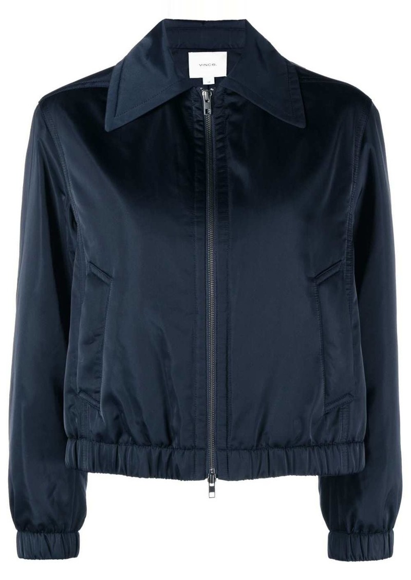 Vince drawstring zipped jacket