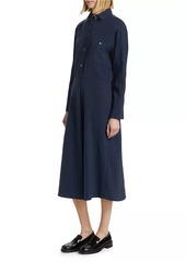 Vince Easy D-Ring Shirtdress