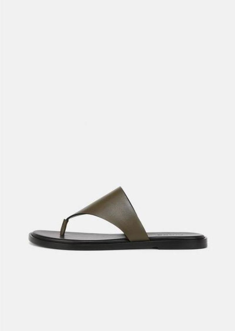 Vince Ellis Leather Thong Sandal